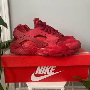 Nike Red Air Huarache